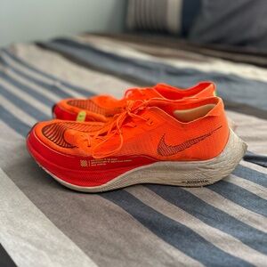 Nike ZoomX Vaporfly Next% (Red, Orange, & Neon Green)